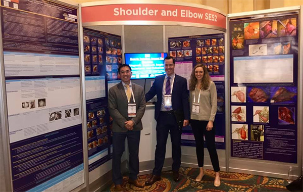 Congratulations to all of my coauthors and Tiger and Emily Li for a superb Scientific Exhibit on Tendon Transfers around the shoulder at the American Academy of Orthopaedic Surgeons Annual Meeting.